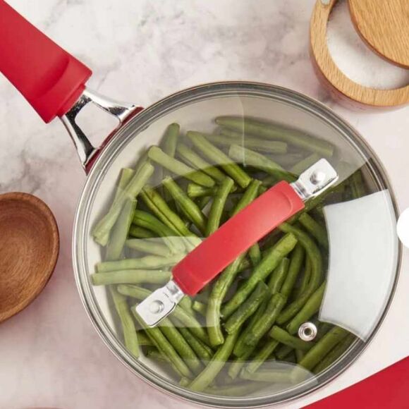 Tabletops Unlimited Dolly Parton 2.5QT Non-Stick Aluminum Covered Saucepan - Picture 3 of 6